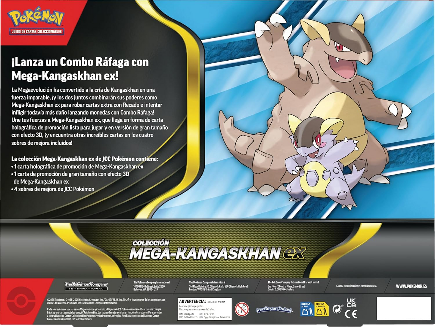 Mega Kangaskhan EX Box –  Español