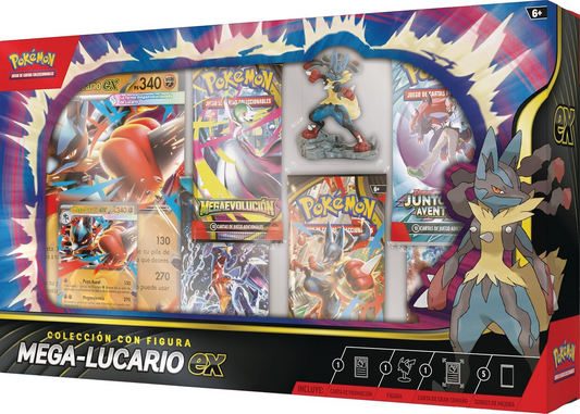 Mega Lucario EX Figure Collection – Español