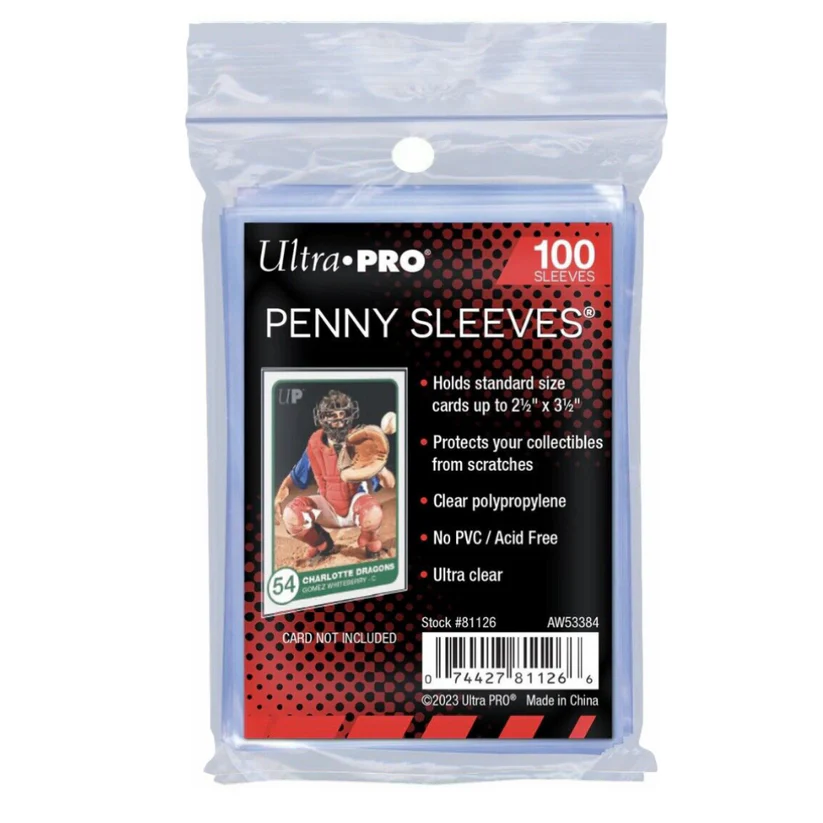 Fundas protectoras Ultra Pro Penny Sleeves – Paquete de 100